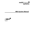 MultiChannel PS40W Specifications