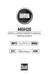 Dual MGH20 Troubleshooting guide