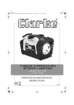 Clarke CSS1 Owner`s manual