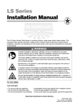 Detroit Radiant LS Series Installation manual