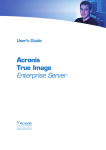 ACRONIS TRUE IMAGE 9.1 - ENTERPRISE SERVER User`s guide