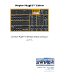 Dave Smith Instruments Mopho x4 User manual