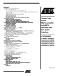 Atmel AT83SND2C MP3 Datasheet