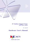 ACTi ACM-7511 User`s manual