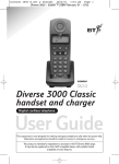 BT 3000 Classic User guide