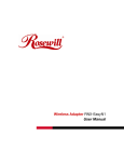 Rosewill Wireless Adapter RNX-EasyN1 User manual