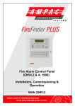 Ampac FireFinder PLUS Specifications