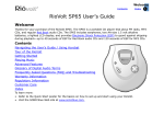 Rio Volt SP65 User`s guide