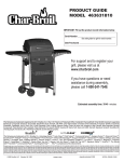 Char-Broil 463631810 Product guide