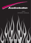 AudioBahn AEQ6J Owner`s manual