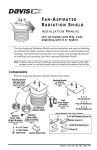 DAVIS Fan-Aspirated Radiation Shield Installation manual