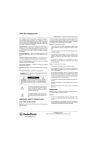 Radio Shack Racing Battery Pack AC/DC Charger Owner`s manual