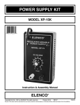 Elenco Electronics XP-15K Specifications