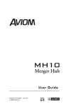 Aviom MH10f User guide