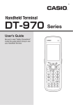 Casio DT-970M51E User`s guide