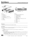 Compaq Dl180 - G6 E5504 2X2gb 4Lff Svr QuickSpecs