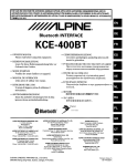 Alpine IVA W505 Owner`s manual