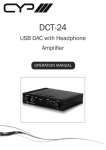 CYP DCT-15 Specifications