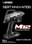 AIRTRONICS M12 User`s guide