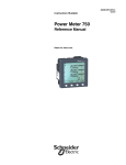 Schneider Electric PowerLogic PM5300 Series Specifications