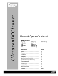 DENTSPLY 19H Operator`s manual