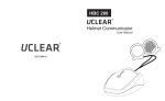 Uclear HBC 200 User manual