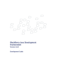 Blackberry JAVA DEVELOPMENT ENVIRONMENT - - CRYPTOGRAPHIC SMART CARD DRIVER - DEVELOPMENT GUIDE Troubleshooting guide