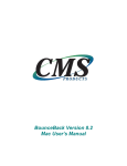 Cms Products BounceBack User`s manual