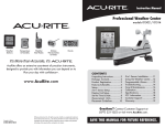 ACU-RITE 01514 Instruction manual
