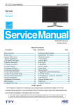 Dell E228WFP Specifications