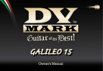 DV Mark Galileo 15 Technical information