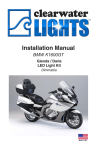 ClearWater BMW K1600GT Installation manual