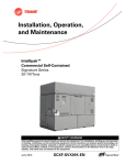 Data Aire DAMW/G-01 Unit installation