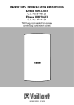 Vaillant ECOmax VUW 286 E Technical data