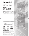 Sharp DV-SV97H Specifications