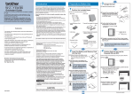 Brother SV-100B User`s guide