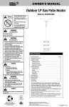 Blue Rhino 3-03DF-OF01M Owner`s manual