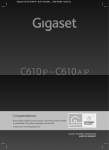 Siemens Gigaset C685 IP User guide