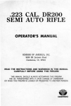 Daewoo DR-C92D1N Operator`s manual