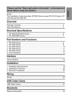 Pro-face GP 4000 Installation guide