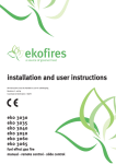 Ekofires EKO 3035 Troubleshooting guide