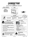 Quadra-Fire 7100FP Owner`s manual