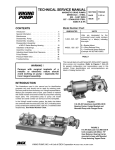 Viking pump KK-827 Service manual
