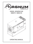 Magnum MMG100D Operator`s manual