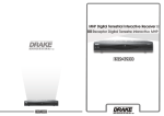 DRAKE ESR-T200 User manual