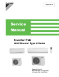 Daikin FTXN24KVJU Service manual