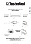 Universal Remote Control Thermo Control Operating instructions