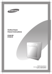 Samsung DV665JS Owner`s manual