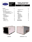 Carrier 38AD028 Unit installation