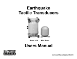 EarthQuake XJ-600R Specifications